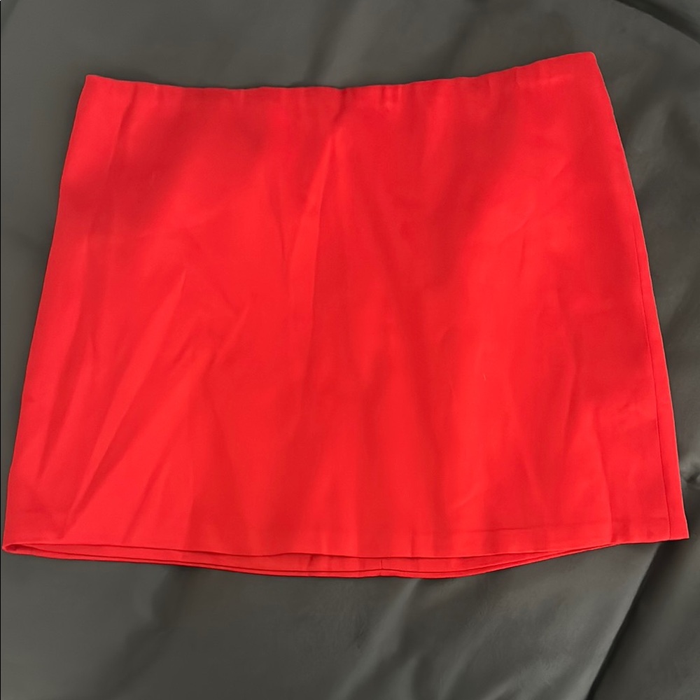 Elegant Red Skirt